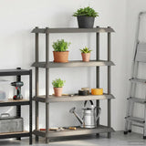 Unità di scaffalatura 4 livelli 100 x 40 x 136,5 cm PP