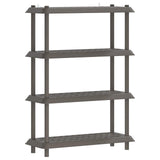 Unità di scaffalatura 4 livelli 100 x 40 x 136,5 cm PP