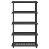 Unità di scaffalatura 5 livelli 100 x 40 x 177 cm PP Antracite