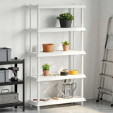 Unità di scaffalatura 5 livelli 100 x 40 x 177 cm PP Bianco