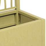 Vaso da Giardino con Trellis Verde 36 x 36 x 140 cm PP