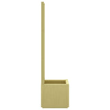 Vaso da Giardino con Trellis Verde 36 x 36 x 140 cm PP
