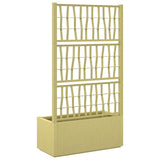 Vaso da Giardino con Trellis Verde 80 x 36 x 140 cm PP