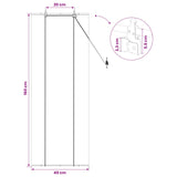 Tenda a rullo Naturale 40 x 160 cm Bambù