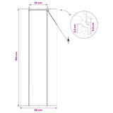 Tenda a rullo Naturale 50 x 160 cm Bambù