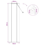 Tenda a rullo Naturale 50 x 220 cm Bambù
