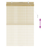 Tenda a rullo Naturale 90 x 160 cm Bambù
