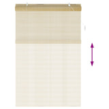 Tenda a rullo Naturale 160 x 220 cm Bambù