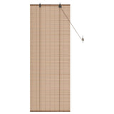 Tenda a rullo Marrone 50 x 160 cm Bambù