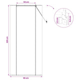 Tenda a rullo Marrone 90 x 220 cm Bambù
