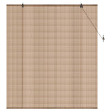 Tenda a rullo Marrone 130 x 160 cm Bambù