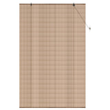 Tenda a rullo Marrone 130 x 220 cm Bambù