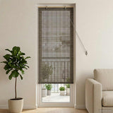 Tenda a rullo Grigio 50 x 220 cm Bambù