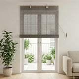 Tenda a rullo Grigio 80 x 220 cm Bambù