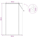 Tenda a rullo Grigio 150 x 220 cm Bambù
