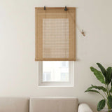 Tenda a rullo Marrone 50 x 160 cm Bambù