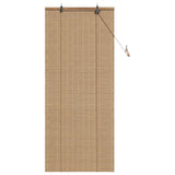 Tenda a rullo Marrone 50 x 160 cm Bambù