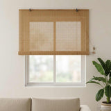 Tenda a rullo Marrone 130 x 160 cm Bambù