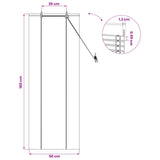 Tenda a rullo Natura 50 x 160 cm Bambù
