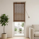 Tenda a rullo Marrone 50 x 220 cm Bambù