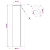 Tenda a rullo Marrone 50 x 160 cm Bambù
