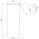 Tenda a rullo Marrone 90 x 160 cm Bambù
