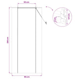 Tenda a rullo Marrone 90 x 220 cm Bambù