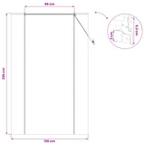 Tenda a rullo Marrone 130 x 220 cm Bambù