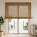 Tenda a rullo Marrone 140 x 220 cm Bambù
