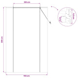 Tenda a rullo Marrone 150 x 220 cm Bambù