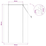 Tenda a rullo Naturale 110 x 160 cm Bambù