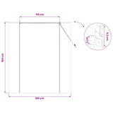 Tenda a rullo Naturale 160 x 160 cm Bambù
