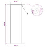 Tenda a rullo Naturale 100 x 220 cm Bambù