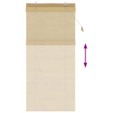 Tenda a rullo Naturale 110 x 220 cm Bambù