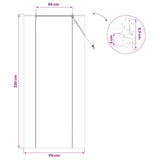 Tenda a rullo Naturale 110 x 220 cm Bambù