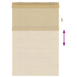 Tenda a rullo Naturale 140 x 220 cm Bambù