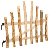 Cancello della recinzione arcuato 100 x 90 cm