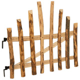 Cancello della recinzione arcuato 100 x 90 cm