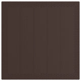 Set da Pranzo per Giardino 3 pcs Marrone e Antracite PP