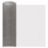 Rete per schermatura 40 x 500 cm 3 Mesh Argento