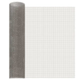 Rete per schermatura 60 x 200 cm 3 Mesh Argento