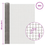 Rete per schermatura 100 x 1000 cm 3 Mesh Argento