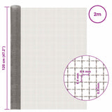 Rete per schermatura 120 x 200 cm 3 Mesh Argento