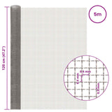 Rete per schermatura 120 x 500 cm 3 Mesh Argento