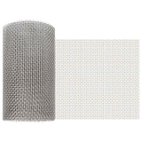 Rete per schermatura 20 x 500 cm 6 Mesh Argento