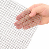 Rete per schermatura 100 x 1000 cm 6 Mesh Argento