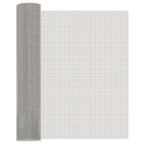 Rete per schermatura 60 x 500 cm 8 Mesh Argento