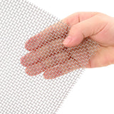 Rete per schermatura 80 x 1000 cm 8 Mesh Argento