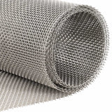 Rete per schermatura 120 x 1000 cm 8 Mesh Argento