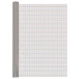 Rete per schermatura 120 x 1000 cm 8 Mesh Argento